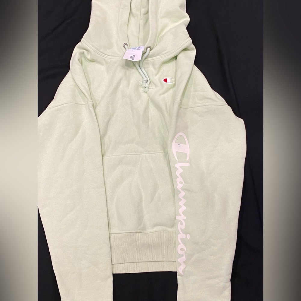 NWT Champion Mint Green Hoodie